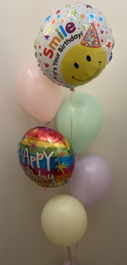 🎈 Double Foil Helium Bouquet🎈 – You Tell Us, We Do the Rest – detail view 4 by Glitz N Twists