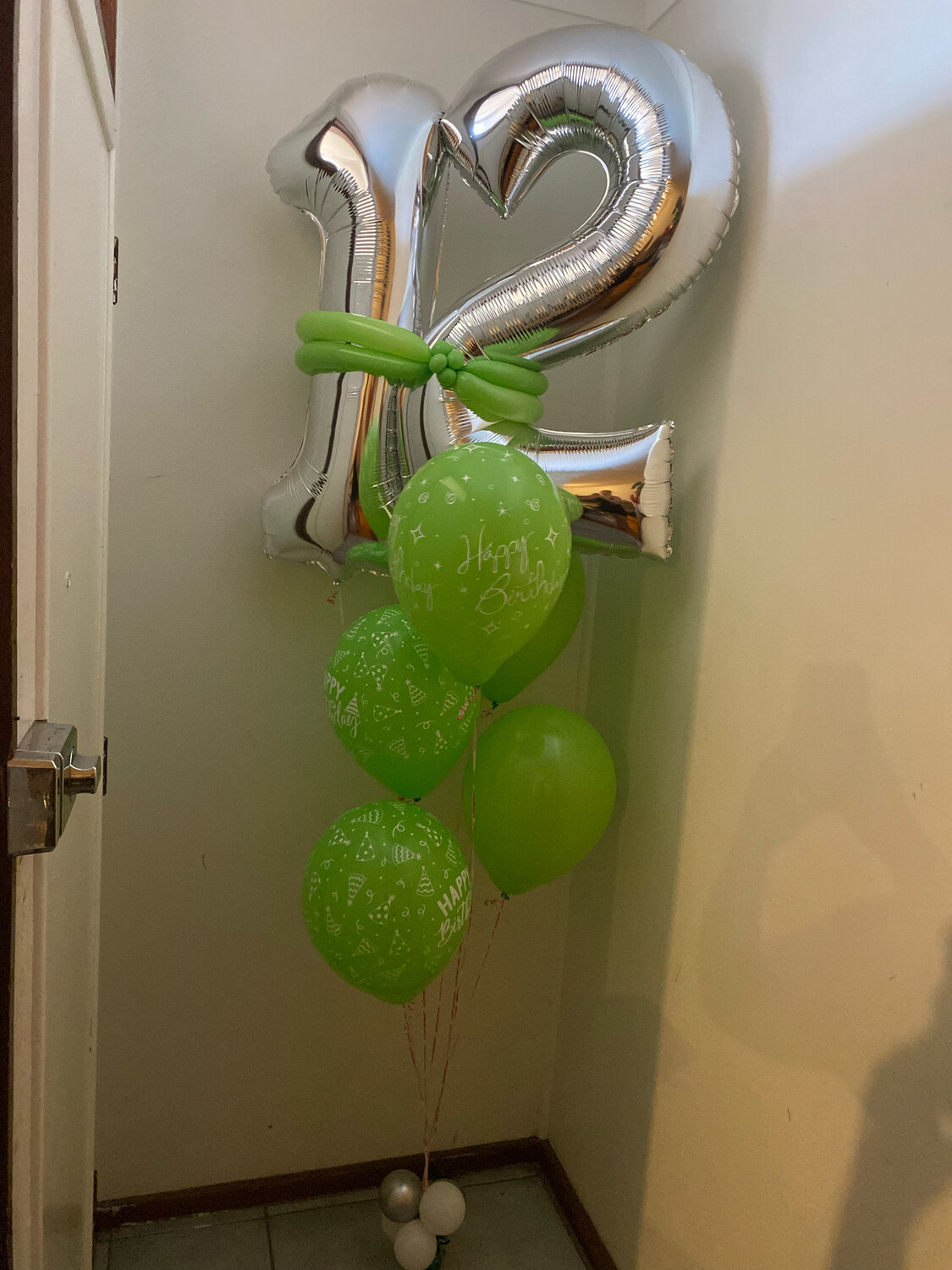 Double Number Balloon Bouquet – detail view 4 by Glitz N Twists