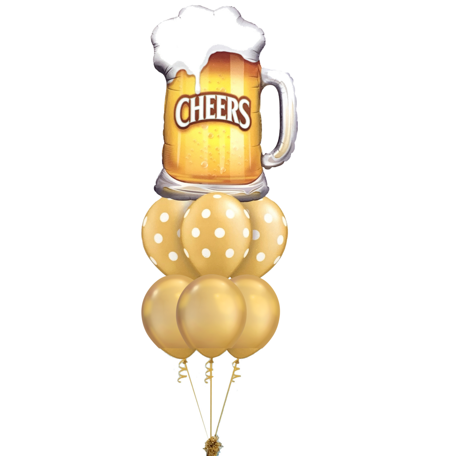 Beer Balloon Bouquet – detail view 1 by Glitz N Twists