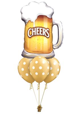 Beer Balloon Bouquet by Glitz N Twists