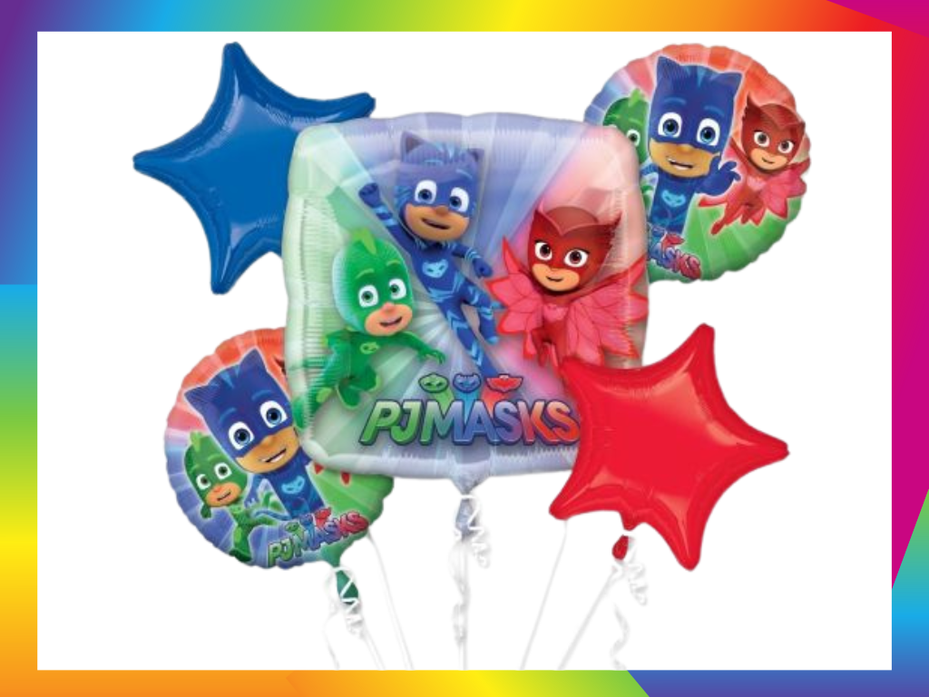 PJ Masks Balloon Bouquet by Glitz N Twists