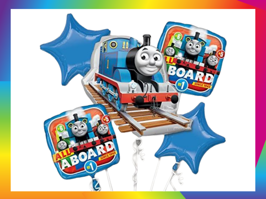 Thomas Balloon Bouquet by Glitz N Twists