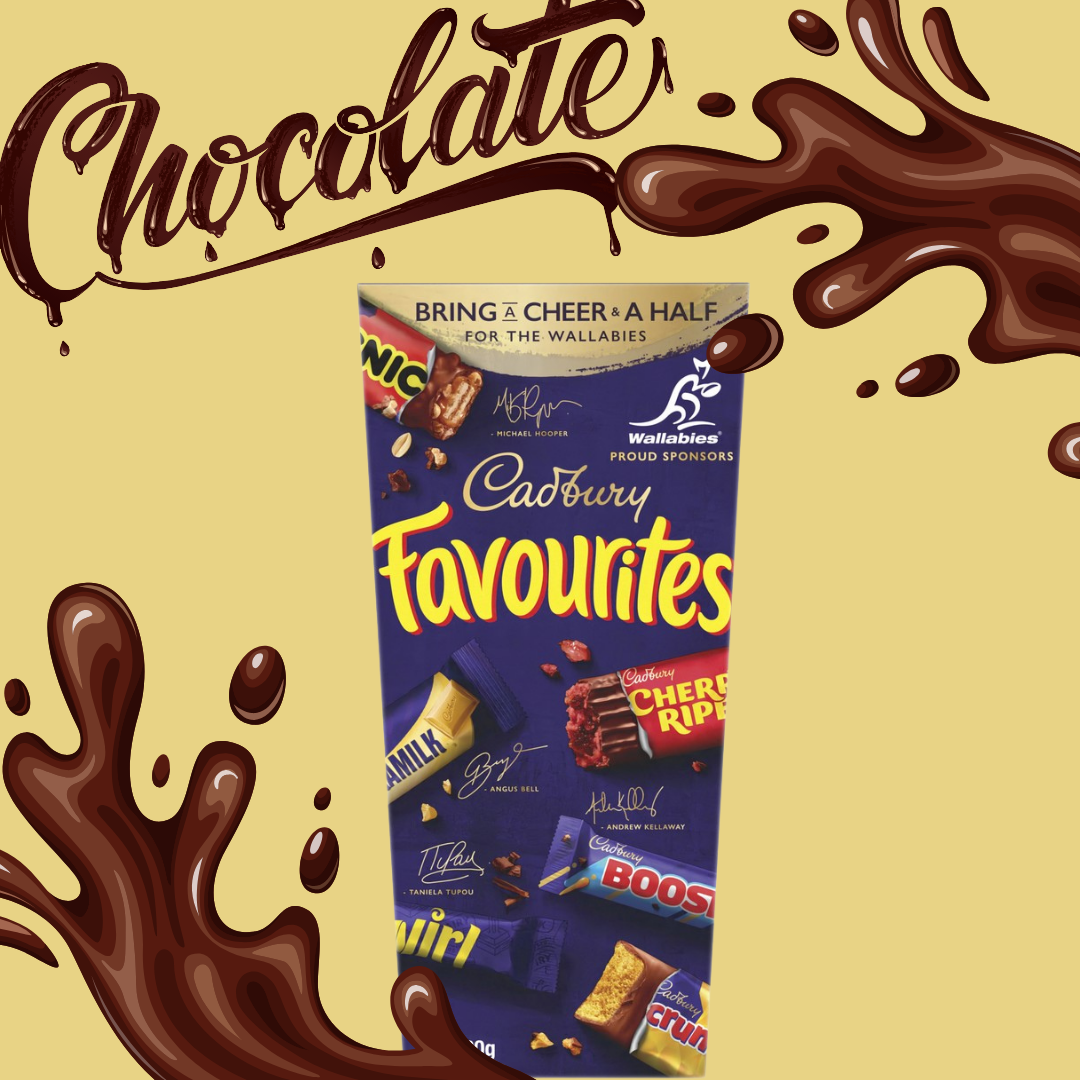 Cadbury Favourites Gifting Boxed Chocolate 520g by Glitz N Twists