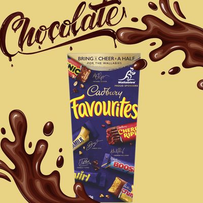 Cadbury Favourites Gifting Boxed Chocolate 520g by Glitz N Twists