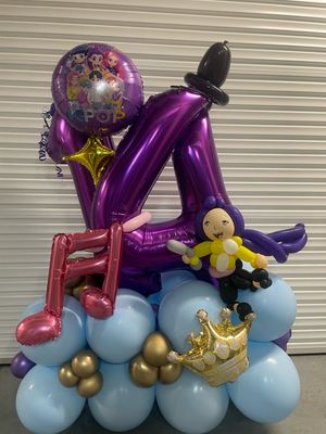 Large- Bling Custom Air Filled Numbers