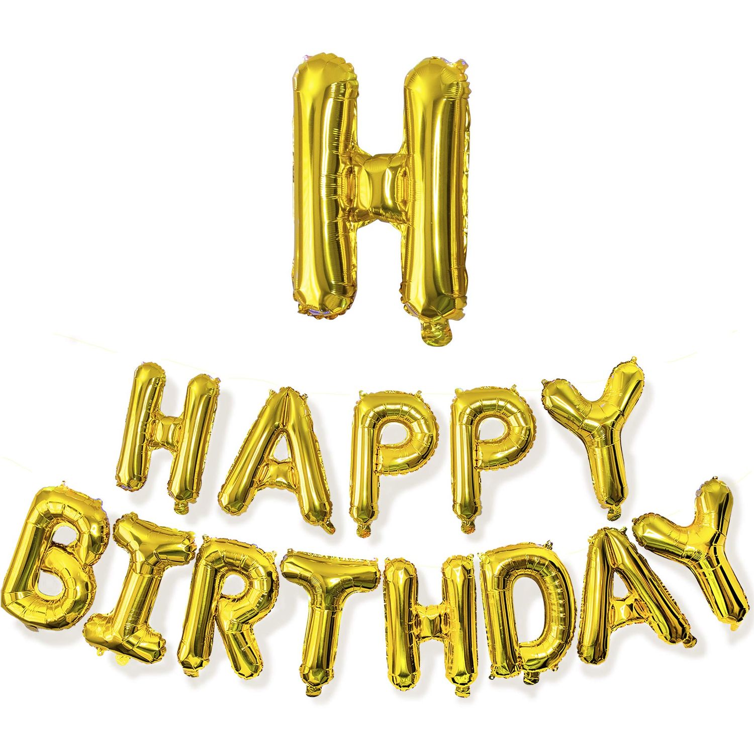 Foil Letter Banners – Priced Per Letter by Glitz N Twists