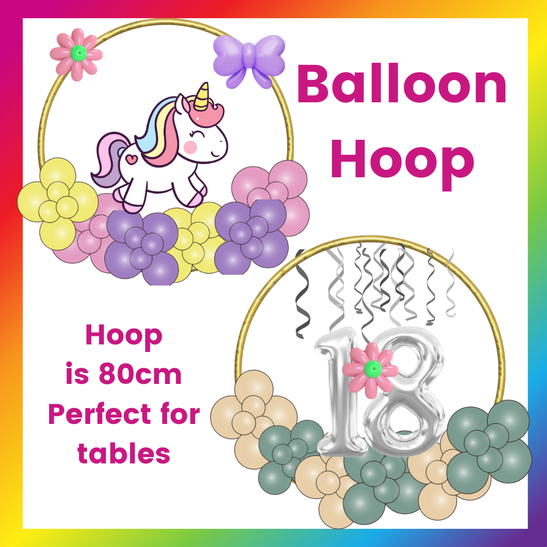 Balloon Hoop – detail view 1 by Glitz N Twists