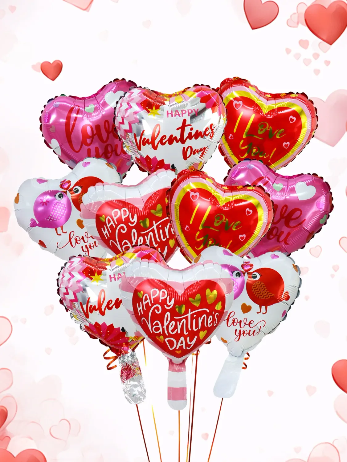 Twist of Love Balloon Flower Bouquet