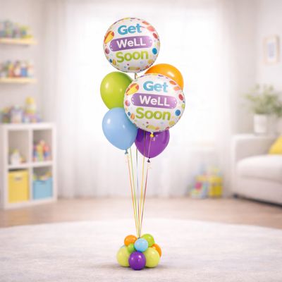 Get Well Soon Balloon Bouquet