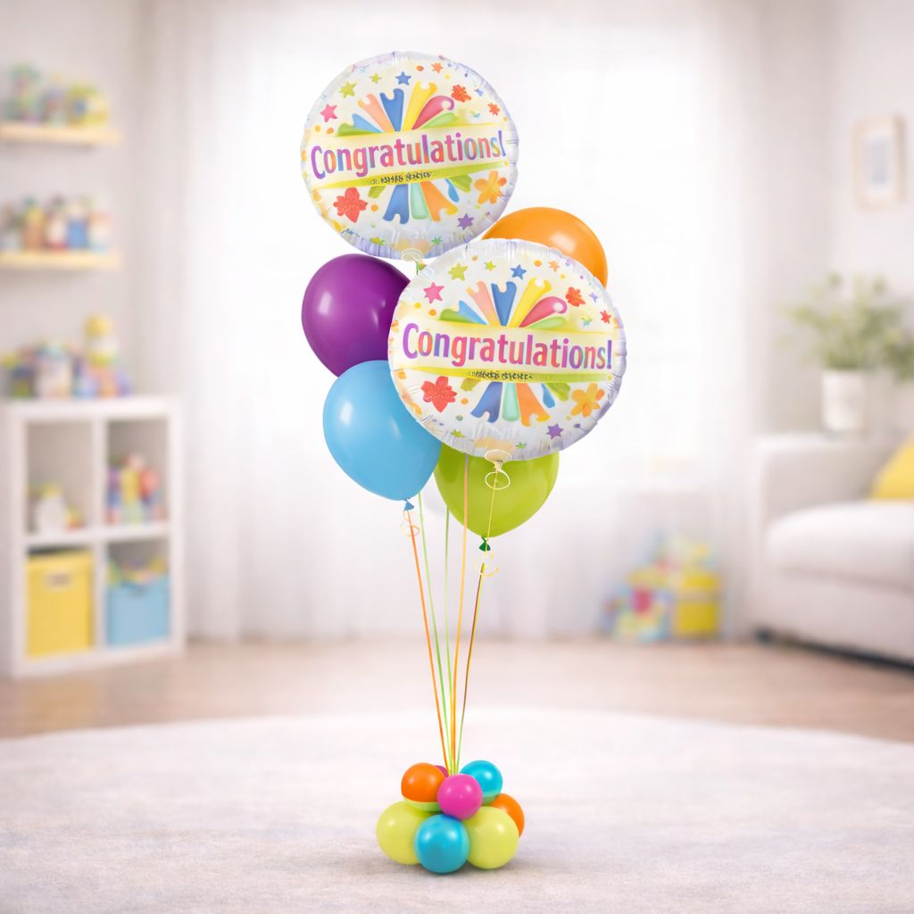 Congratulations Balloon Bouquet