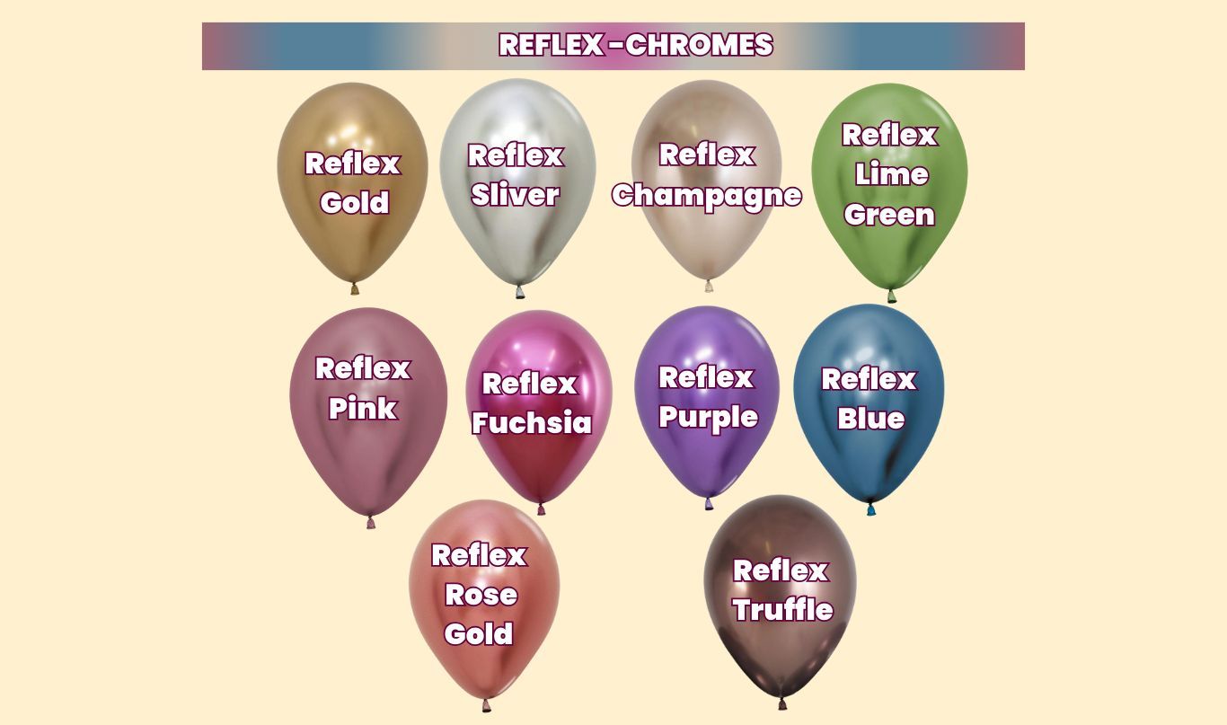 Standard + Chrome Colour Balloon Arch