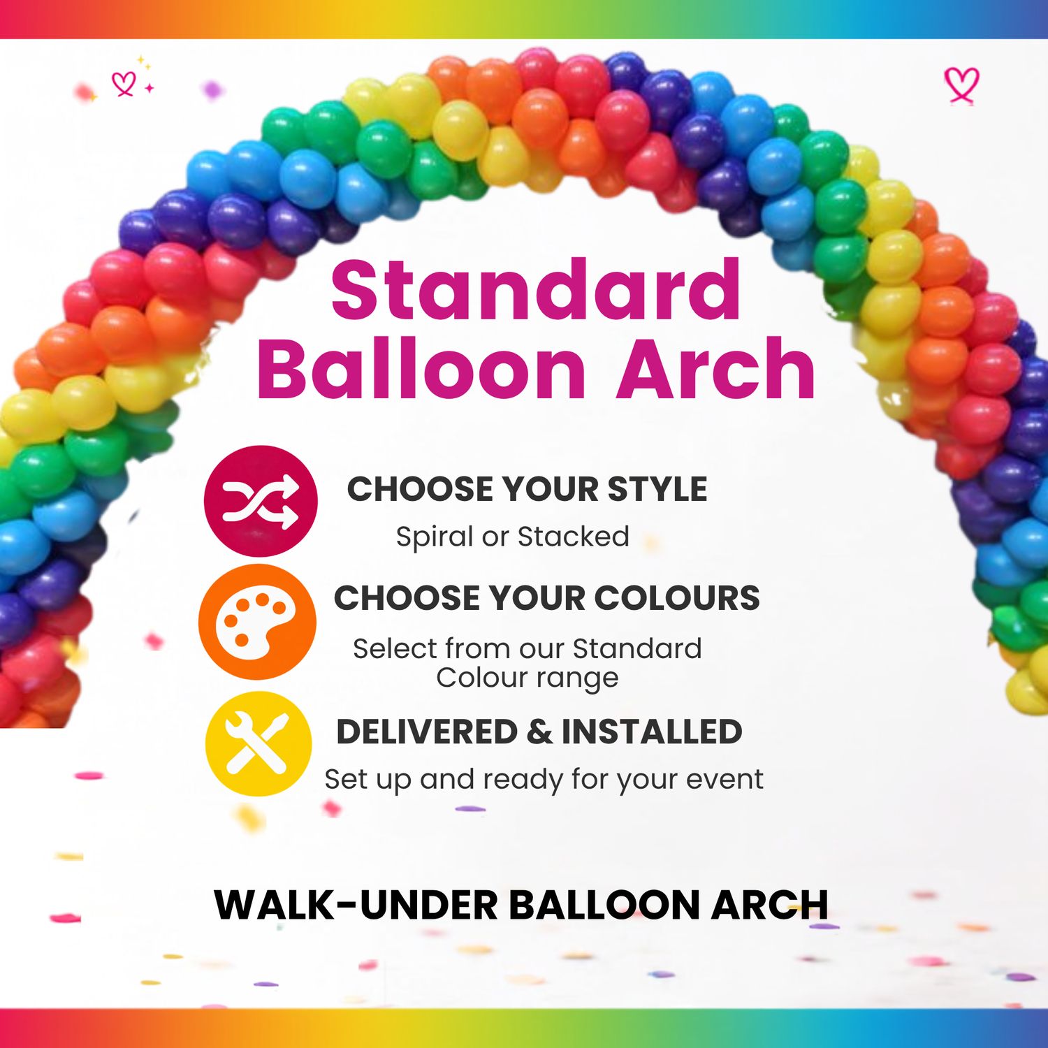Standard Balloon Arch