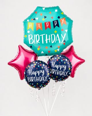 Confetti Pop - Balloon Bouquet by Glitz N Twists