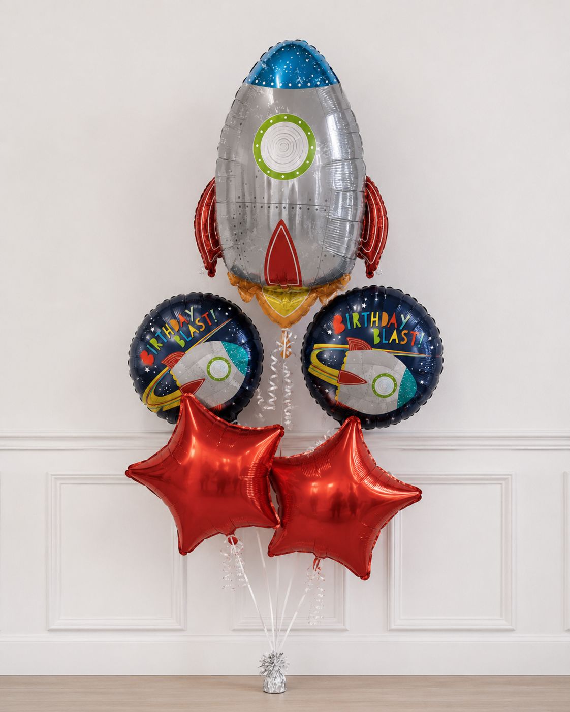 Blast Off Rocket - Balloon Bouquet