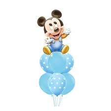Baby Mickey Mouse- Balloon Bouquet by Glitz N Twists
