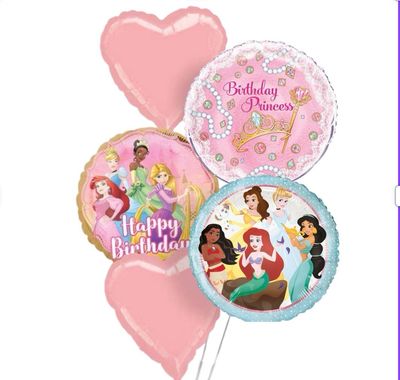 Disney Princess- Balloon Bouquet by Glitz N Twists