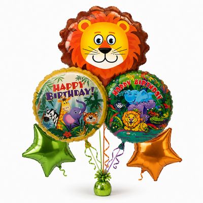 Jungle Jive- Balloon Bouquet by Glitz N Twists