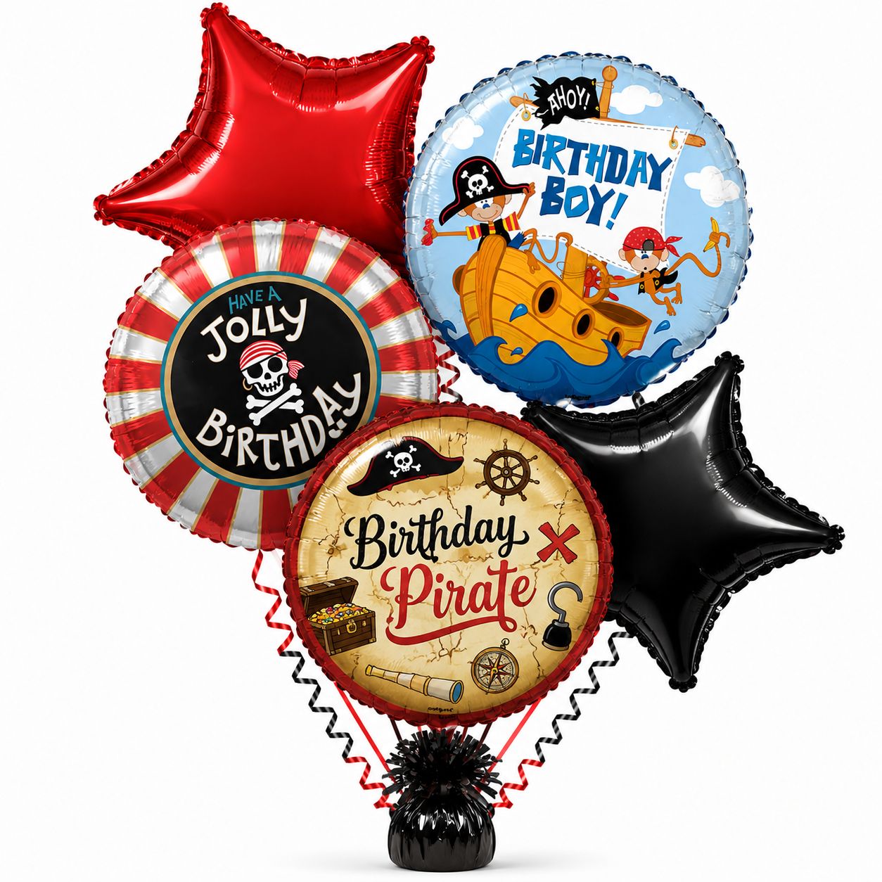 Pirate Birthday-Balloon Bouquet