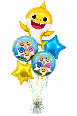 Baby Shark Birthday-Balloon Bouquet