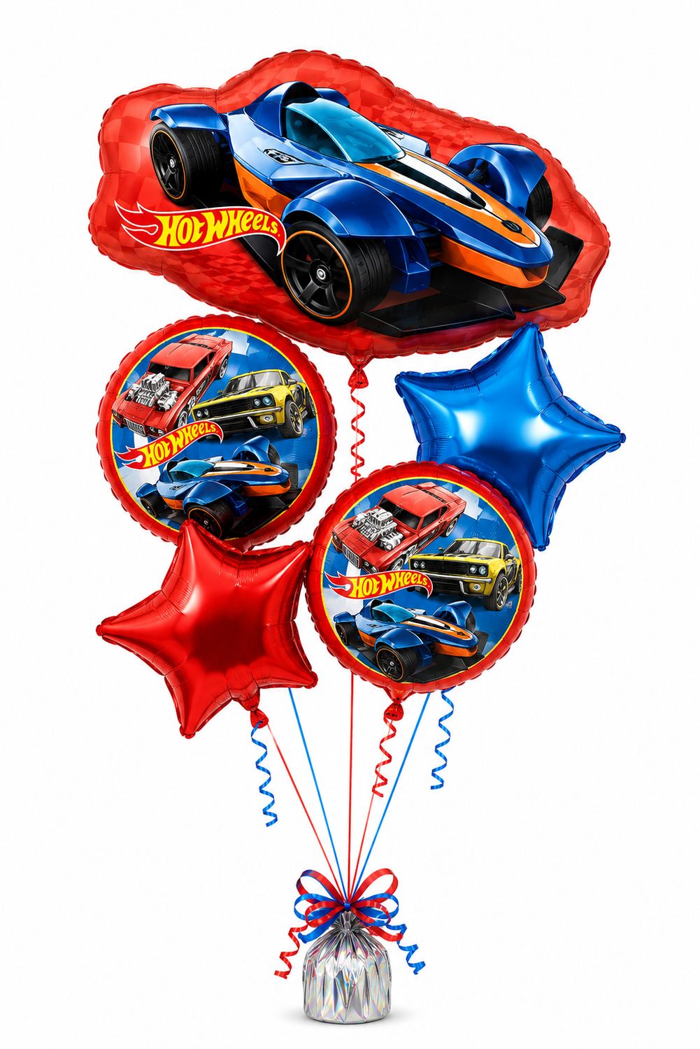 Hot wheels Birthday-Balloon Bouquet