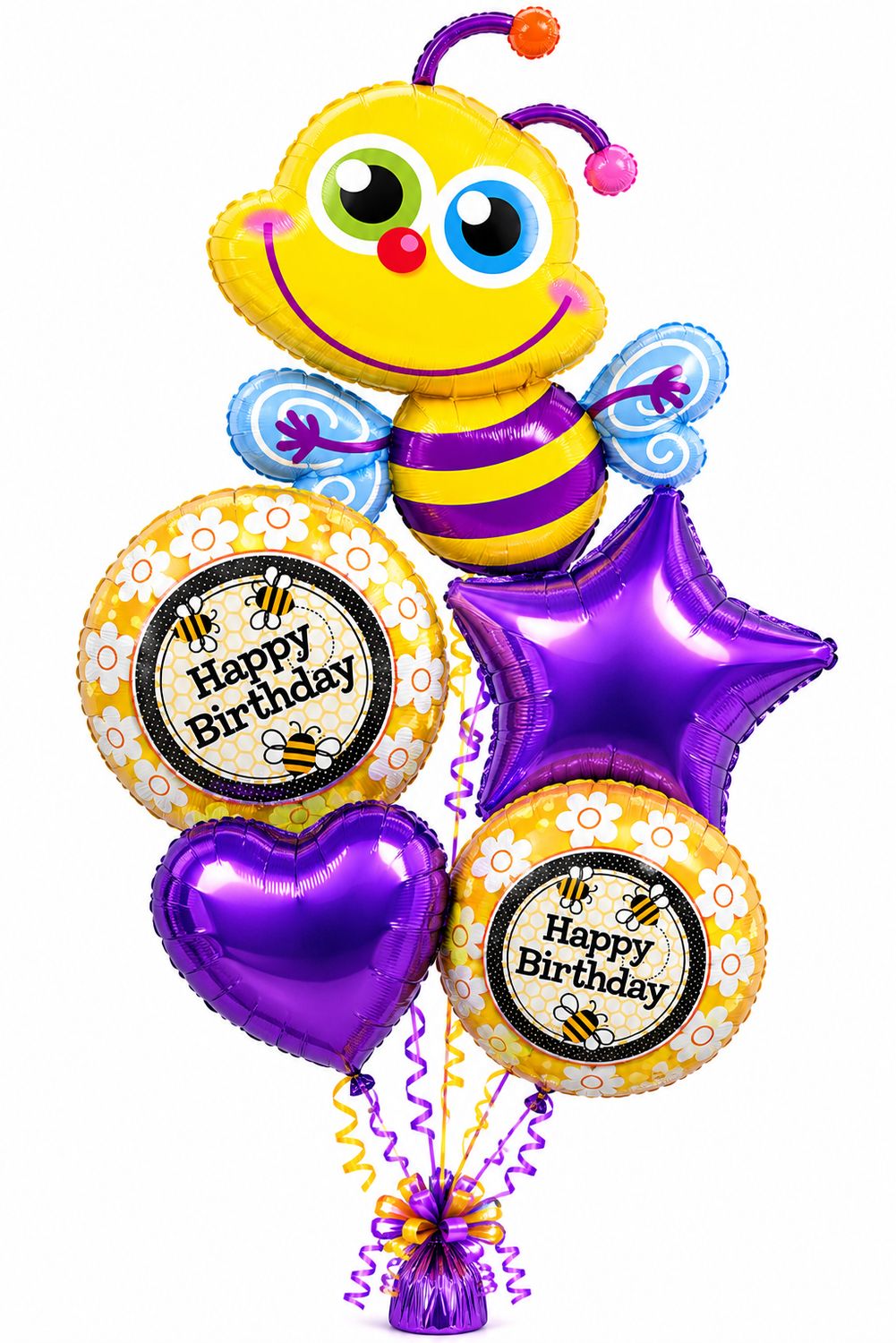 Bumble Bee - Balloon Bouquet