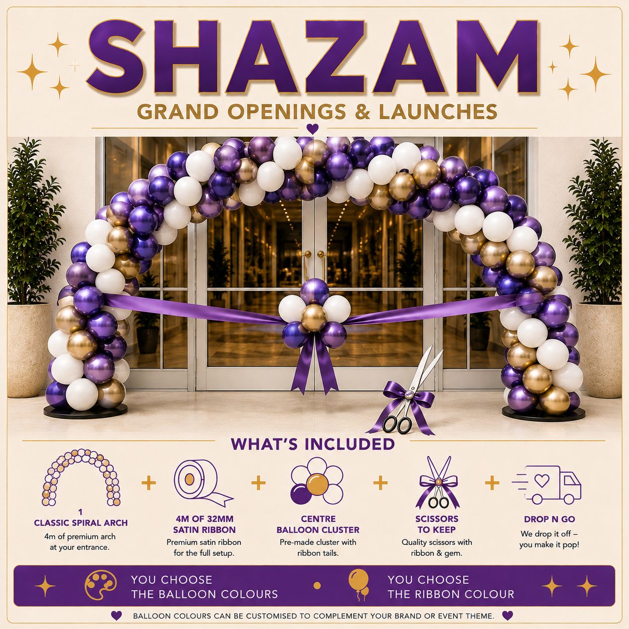 SHAZAM – Grand Openings &amp; Launches