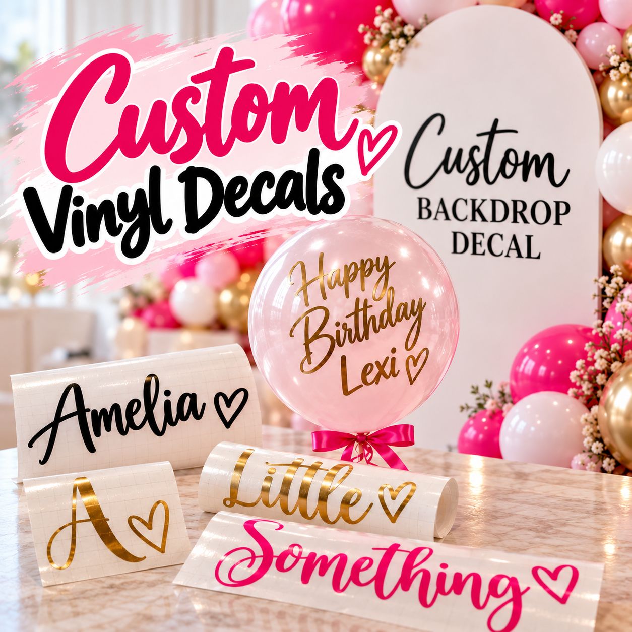 Custom Vinyl Decals