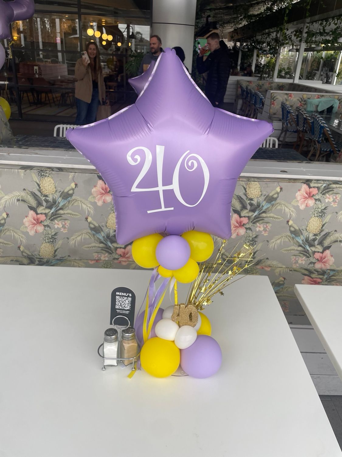 Milestone Star Centrepiece