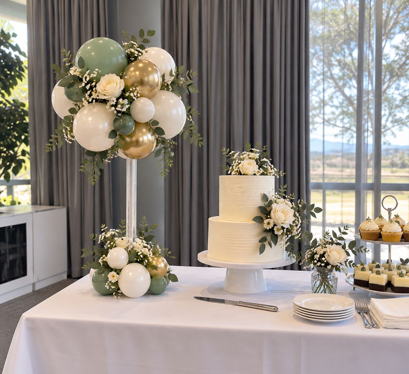 Balloon Topiary Centrepiece