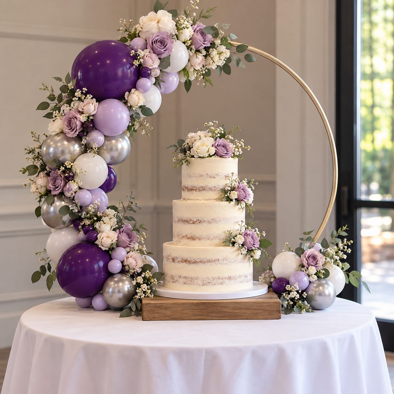Balloon Cake Circle