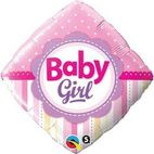 Baby Girl Pink Diamond - 18-inch Foil Balloon