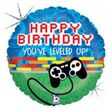 Levelled Up Gaming Controller - 18-inch Foil Balloon