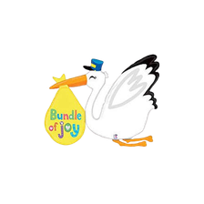 Bundle of Joy Stork - Supershape Foil Balloon