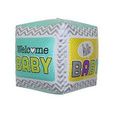 Welcome Baby Cube - Supershape Foil Balloon