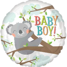Baby Boy Koala - 18-inch Foil Balloon