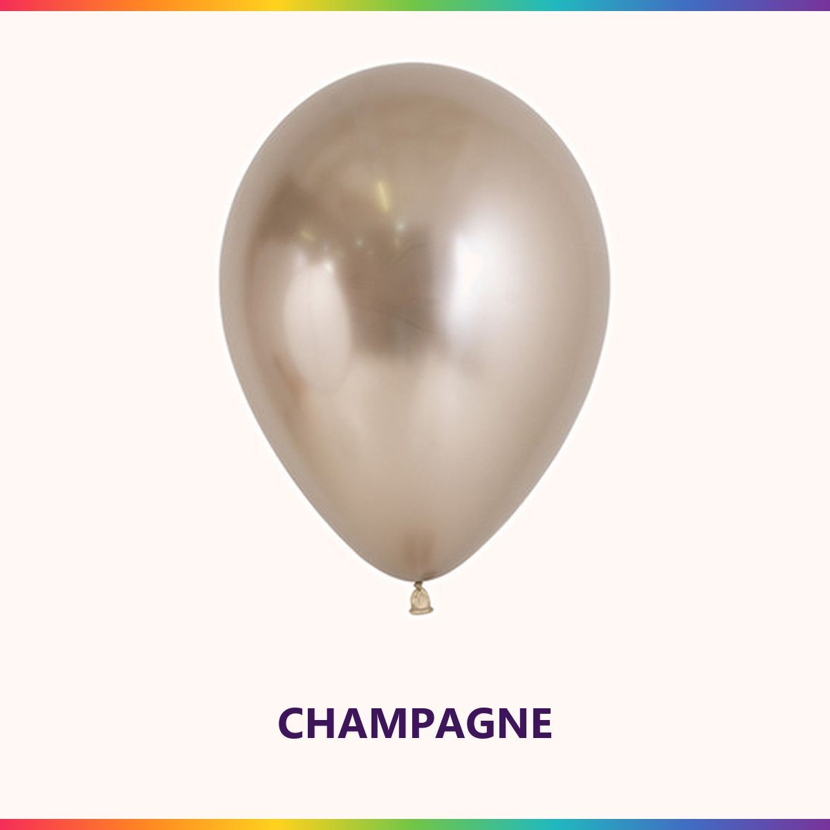 Reflex Champagne single latex balloon colour