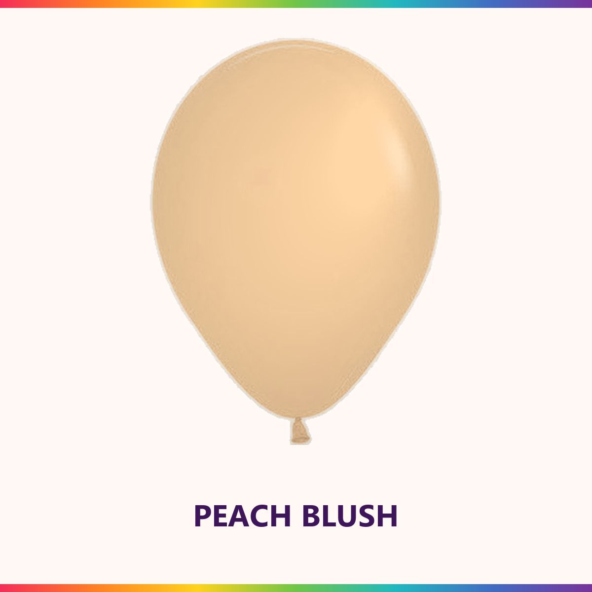 Fashion Blush single latex balloon colour