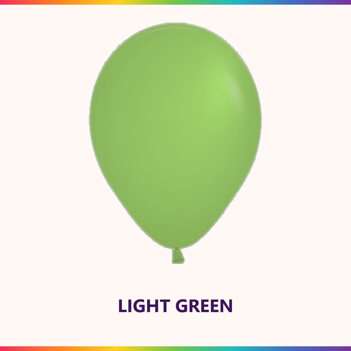 Fashion Lime Green single latex balloon colour
