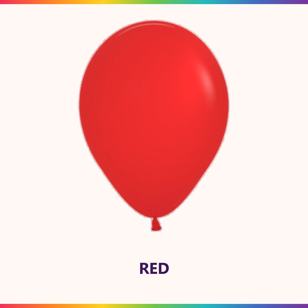 Fashion Red single latex balloon colour
