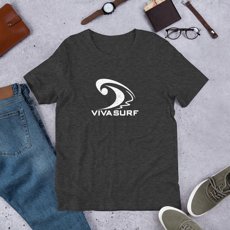 Classic Wave // white icon t-shirt.