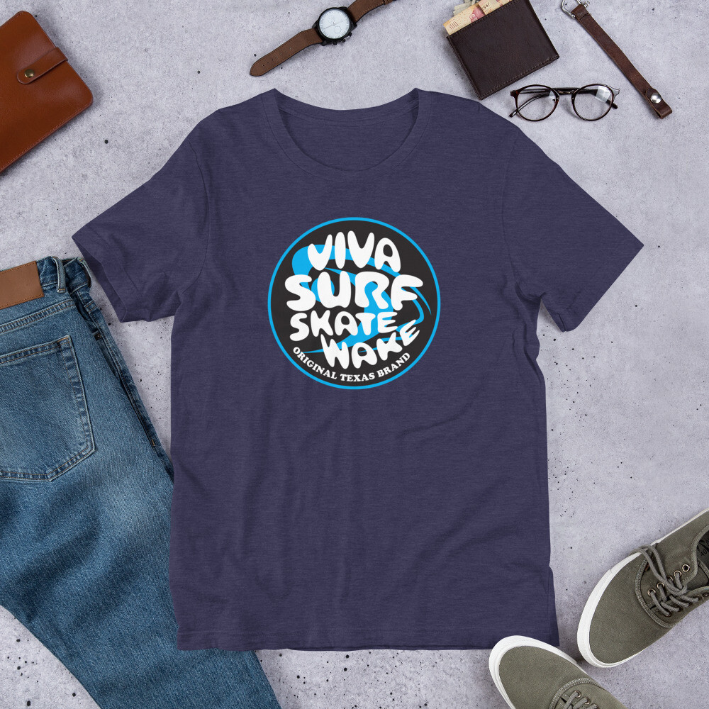 Retro Circle // Blue Logo t-shirt