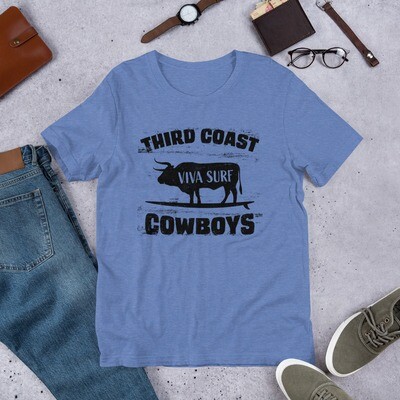 Third Coast Cowboys // black ink t-shirt. 