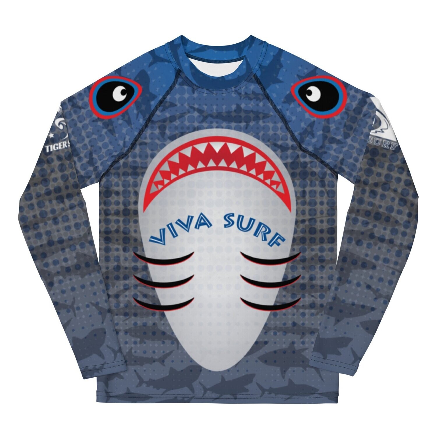 Tiger Shark Youth Rash Guard