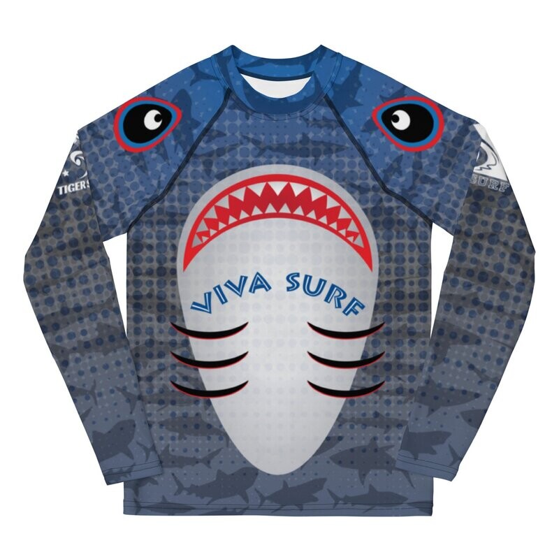 Tiger Shark Youth Rash Guard