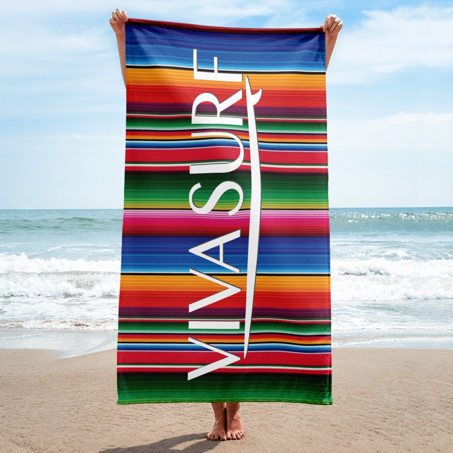 Serape Beach Towel