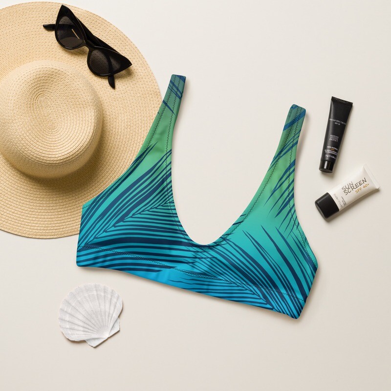 Paradise Palms bikini top
