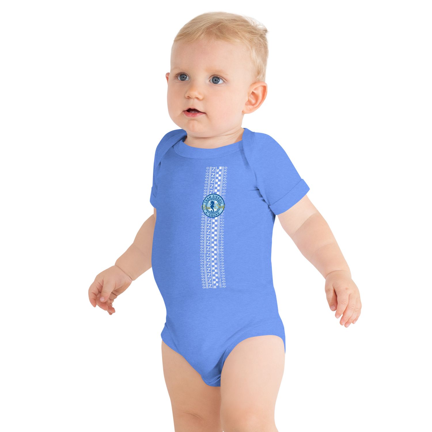 Afterlife Aquatic // team zissou short sleeve onesie