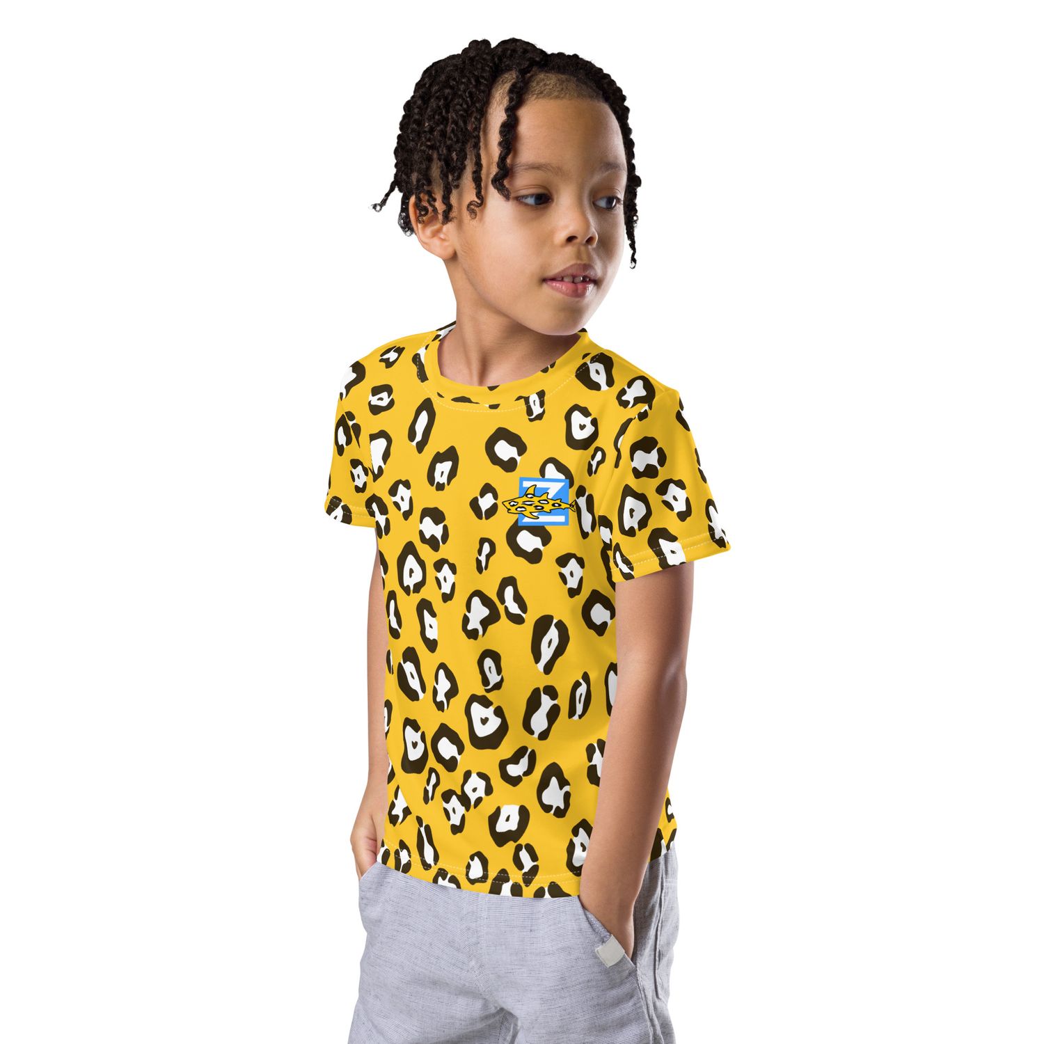 Afterlife Aquatic // jaguar shark kids t-shirt