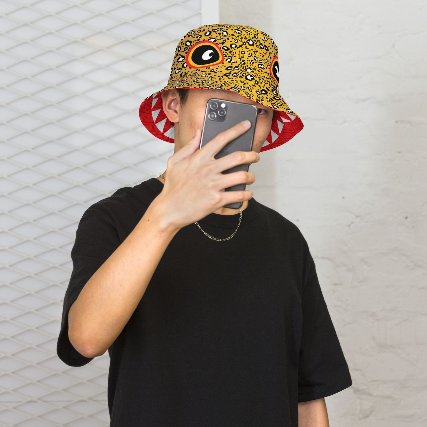 Afterlife Aquatic // z jag shark reversible bucket hat