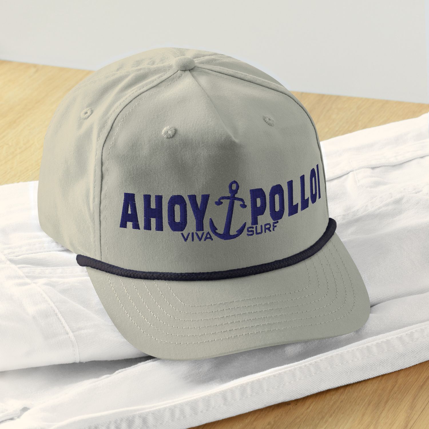 Ahoy Polloi rope cap